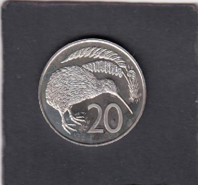 Beschrijving: 20 Cent KIWI BIRD 